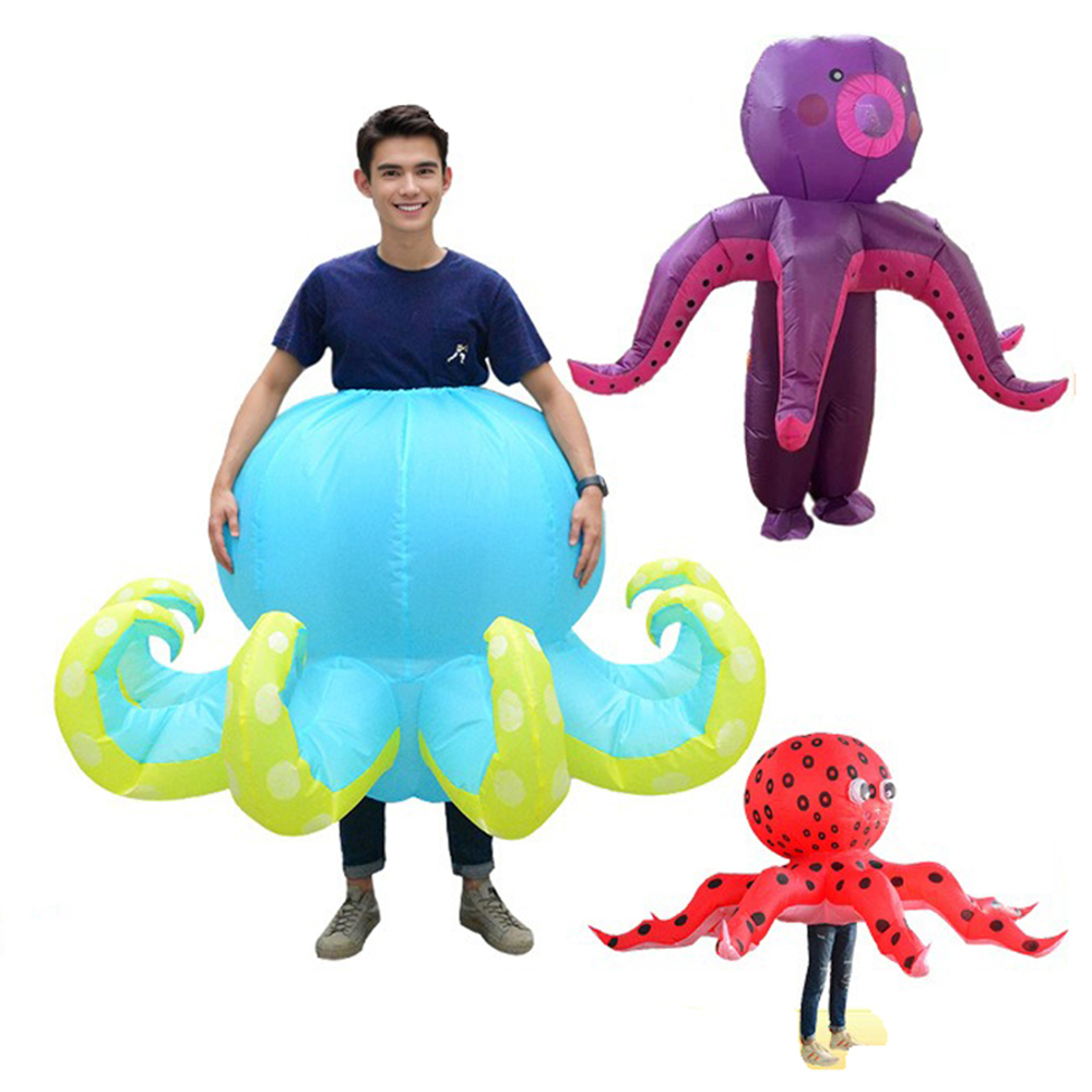 Aquarium Marine Parade - Disfraz Inflable de Pulpo para Actuaciones