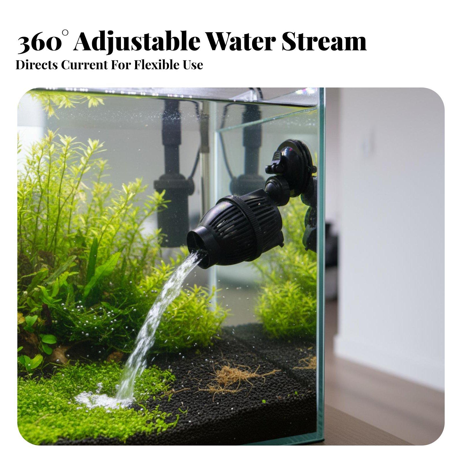 Aquarium Marine Setup - Bomba de agua ajustable para acuario,
