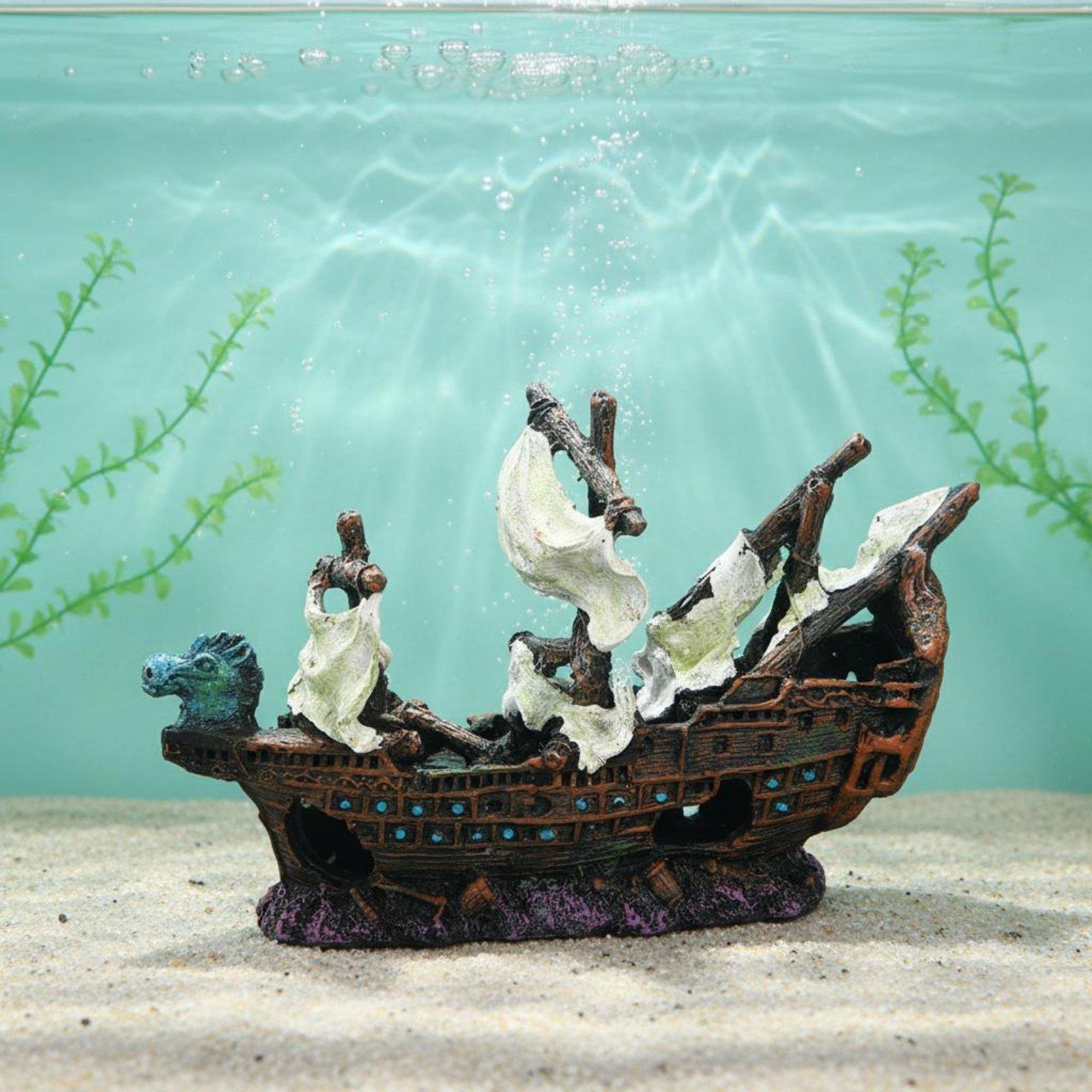 Decoración de resina para acua - Aquarium Marine Setup reseña y precio